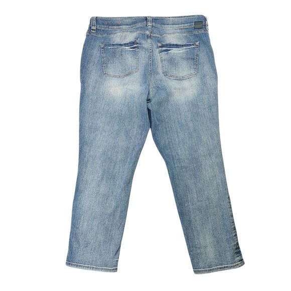 Jag Jeans Relaxed Boyfriend Plus Size 18W Stretch Blue Denim - Picture 2 of 16